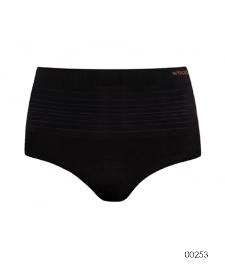 SELMARK-中高腰修飾褲(黑)00253