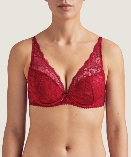 黎明之愛-水滴有襯內衣(紅)