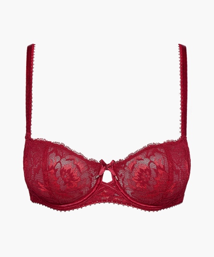 黎明之愛-半罩無襯內衣(紅)