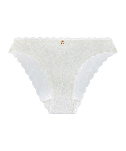 摯愛玫瑰-蕾絲三角褲(牙白)