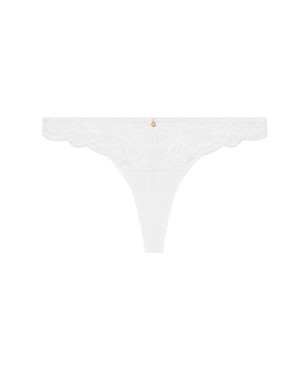 異域情調-蕾絲丁字褲(白)