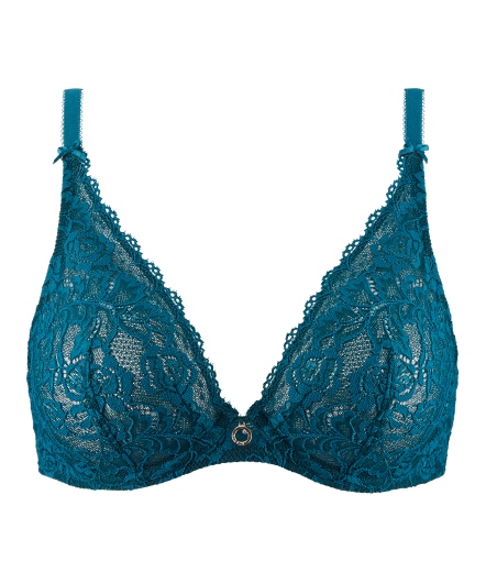 玫瑰物語-水滴無襯內衣(綠)