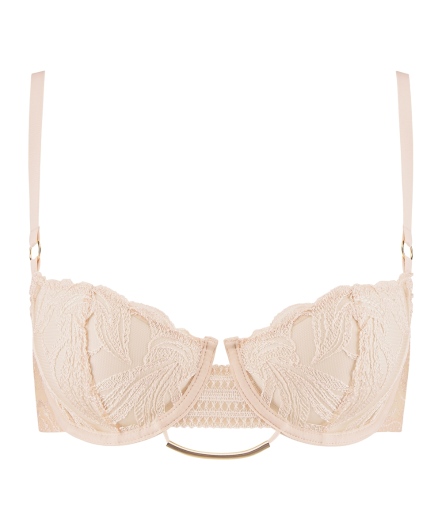 跟上旋律-半罩無襯內衣(嫩膚)