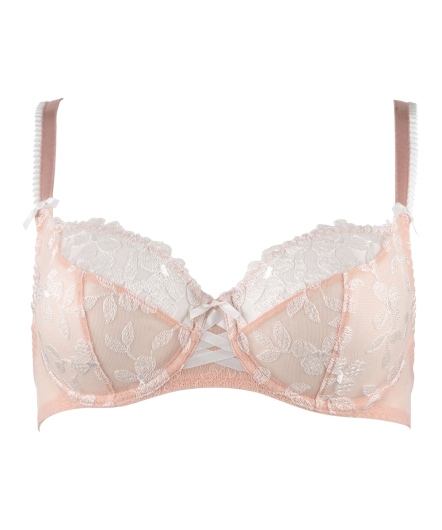 愛情魔術師-3/4罩無襯內衣(粉橘)