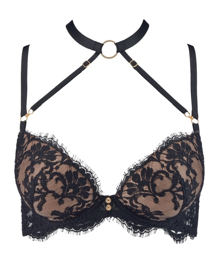 魅影-立體模襯內衣(黑)