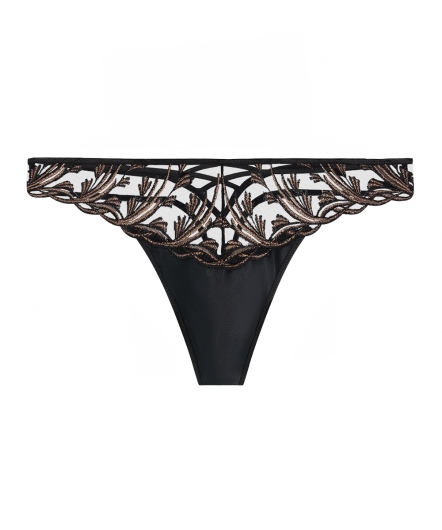 浪漫宇宙-丁字褲(黑)