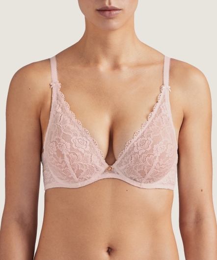 玫瑰物語-水滴無襯內衣(粉紅)