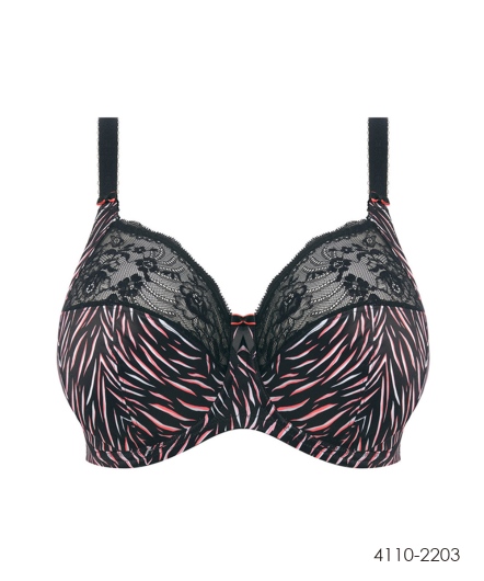 無襯全大罩內衣(黑)4110