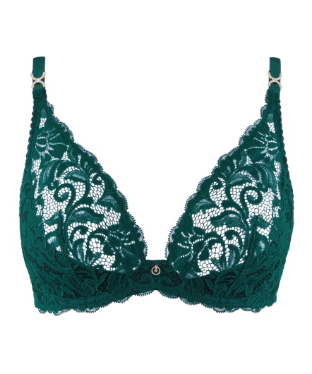 馥麗傳奇-水滴無襯內衣(翡翠綠)