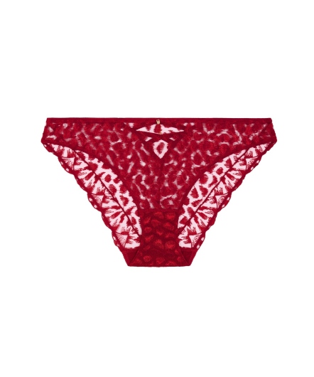 狂戀-刺繡三角褲(熾紅)