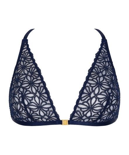 秘密回憶-無鋼圈內衣(海軍藍)