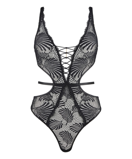 慾望節奏-連身BODY(黑)