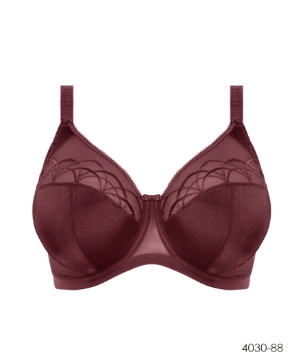 無襯全大罩內衣(豆沙紅)4030