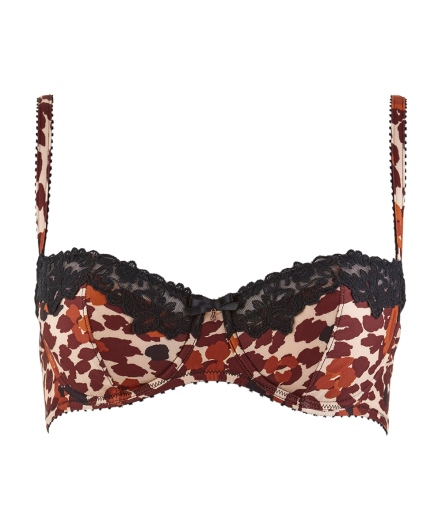 野性的呼喚-半罩無襯內衣(豹紋)