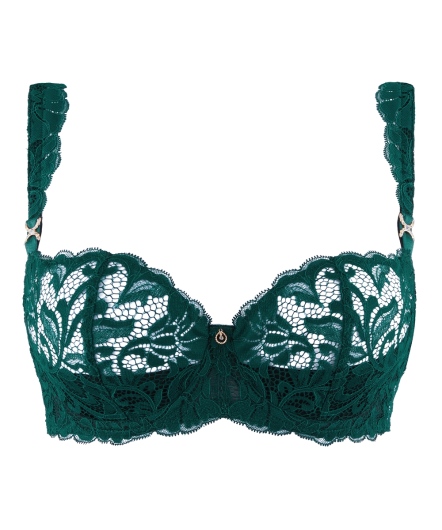 馥麗傳奇-半罩無襯內衣(翡翠綠)