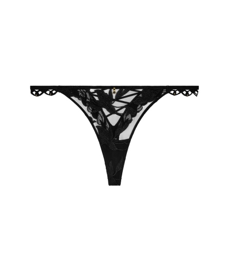 天堂之夜-性感丁字褲(黑)