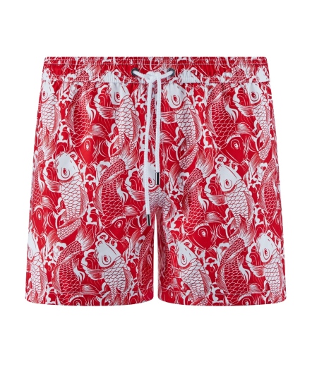 海灘衝浪褲(紅)