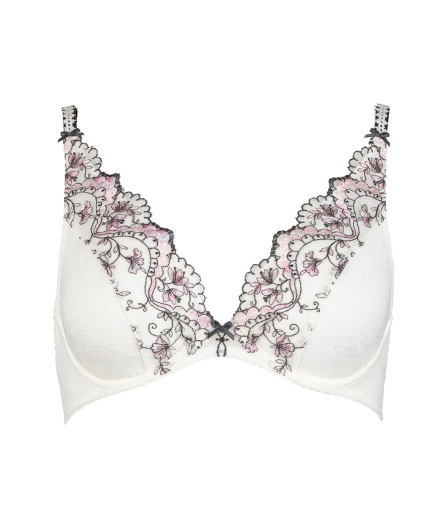 浪漫的女人-水滴無襯內衣(白)