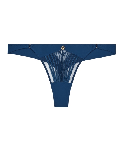 華麗波浪-丁字褲(藍)