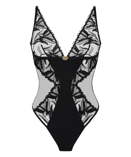 甜蜜狂喜-連身BODY(黑)