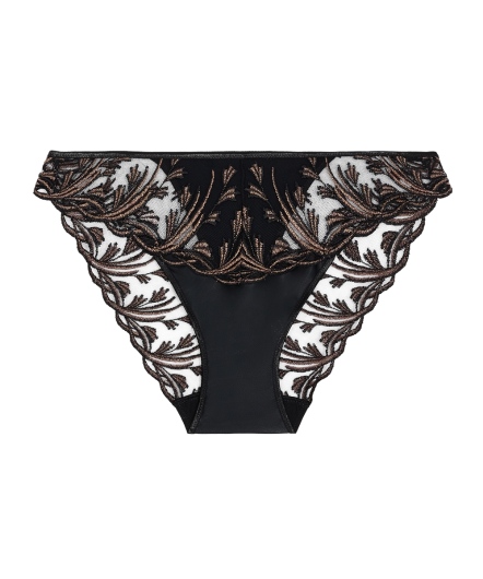 浪漫宇宙-蕾絲三角褲(黑)