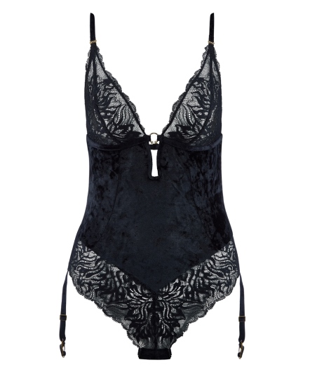 前夕-連身BODY(黑)