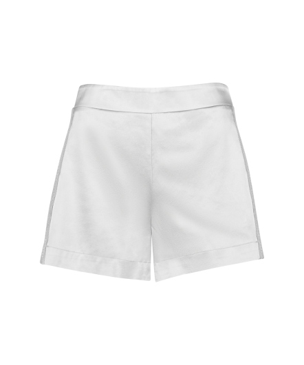 午夜低語-蠶絲短褲(銀)