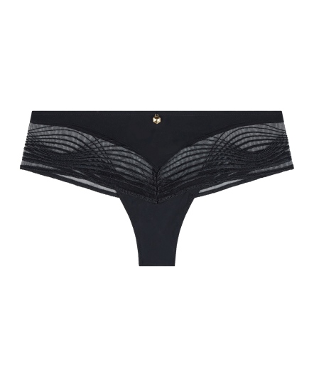 華麗波浪-平口褲(黑)