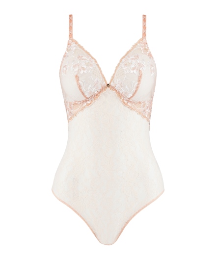 夏日旋律-連身BODY(膚)