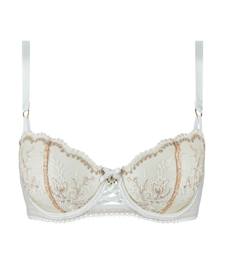 永恆珍藏-半罩無襯內衣(白)