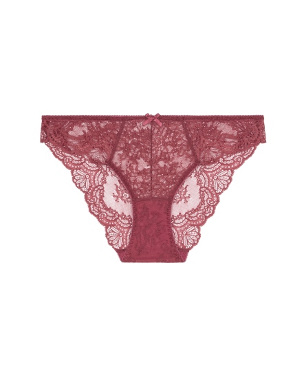舞動人生-蕾絲三角褲(桑葚紫紅)