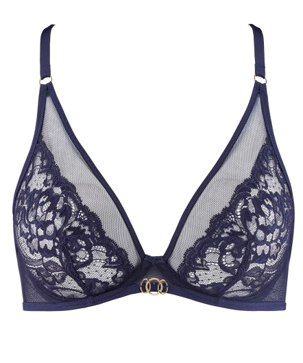 感受自我-水滴無襯內衣(藍)