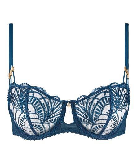 異域情調-半罩無襯內衣(深青)