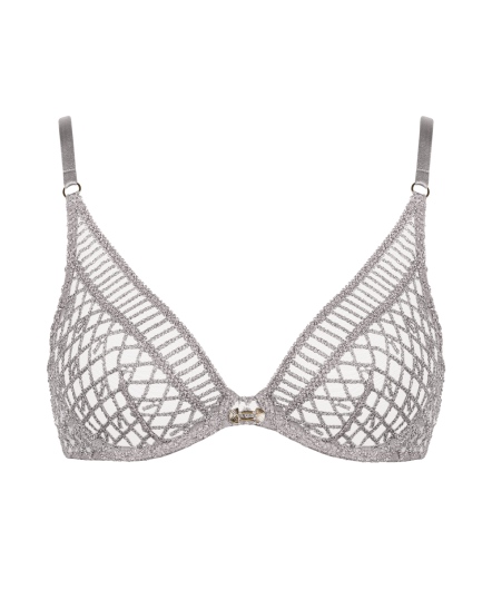 星塵織夢-水滴無襯內衣(宇宙銀)